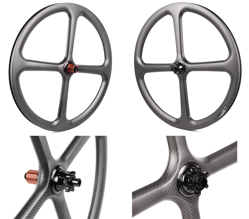 4 spoke carbon wheel mtb