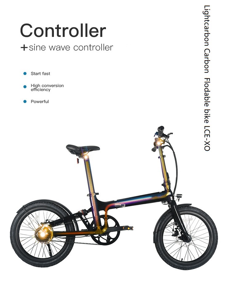 Contrôleur de vélo électrique pliable en carbone LCE-XO