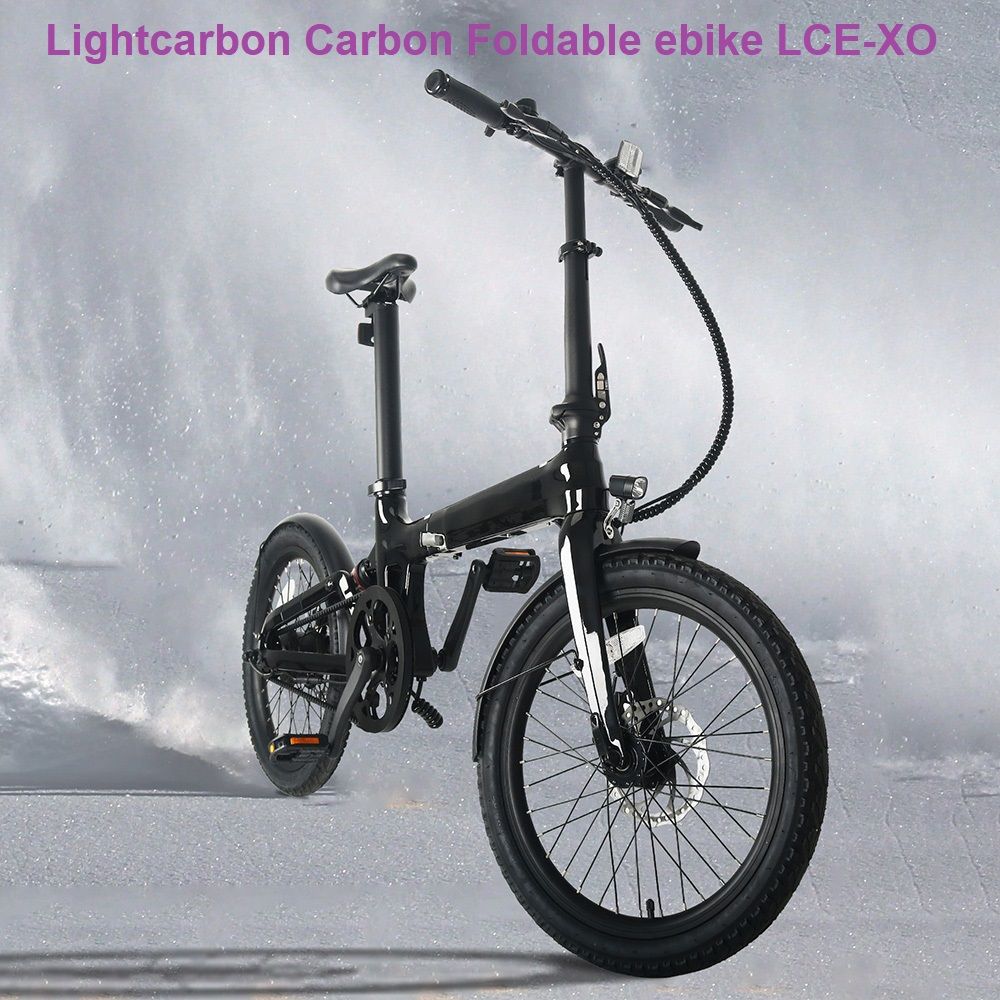 Vélo électrique pliable en carbone LightCarbon LCE-XO
